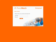 Tablet Screenshot of intranet.phonewatch.ie